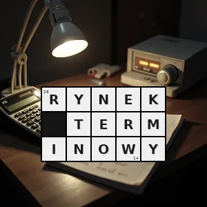 Hasło krzyżówkowe część rynku finansowego na której zawiera się kontrakty terminowe przedmiotem obrotu nie są aktywa lecz umowy kontrakty na transakcje które zostaną wykonane w ściśle określonym terminie w przys - rynek terminowy – rozwiązanie, synonimy, podpowiedzi i definicje krzyżówkowe